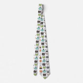 Neck Tie - Animal Faces Krawatte (Rückseite)