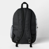 Neck Tie Bedruckter Rucksack (Rückseite)