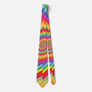 Neck Tie color swatching fan snail Krawatte