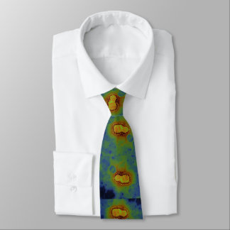 Neck Tie - Coronavirus Elektronenmikroskop Krawatte