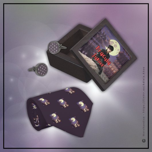 Neck Tie - Dracula Junior Krawatte