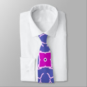 Neck Tie, ein mehrfarbiges Stoffmuster-Design Krawatte (Gebunden)