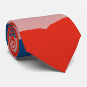 Neck Tie, ein mehrfarbiges Stoffmuster-Design Krawatte (Gerollt)