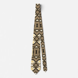 Neck Tie, ein mehrfarbiges Stoffmuster-Design Krawatte