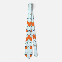 Neck Tie, ein mehrfarbiges Stoffmuster-Design