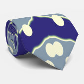 Neck Tie, ein mehrfarbiges Stoffmuster-Design Krawatte (Gerollt)