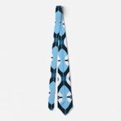 Neck Tie, ein mehrfarbiges Stoffmuster-Design Krawatte (Rückseite)