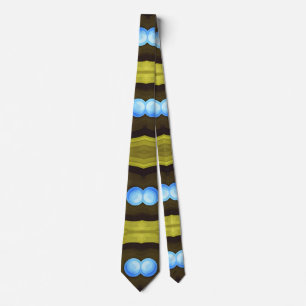 Neck Tie, ein mehrfarbiges Stoffmuster-Design Krawatte