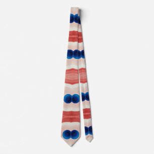 Neck Tie, ein mehrfarbiges Stoffmuster-Design Krawatte
