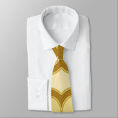 Neck Tie, ein mehrfarbiges Stoffmuster-Design Krawatte (Gebunden)