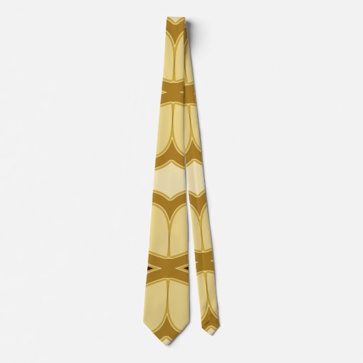 Neck Tie, ein mehrfarbiges Stoffmuster-Design Krawatte (Vorderseite)