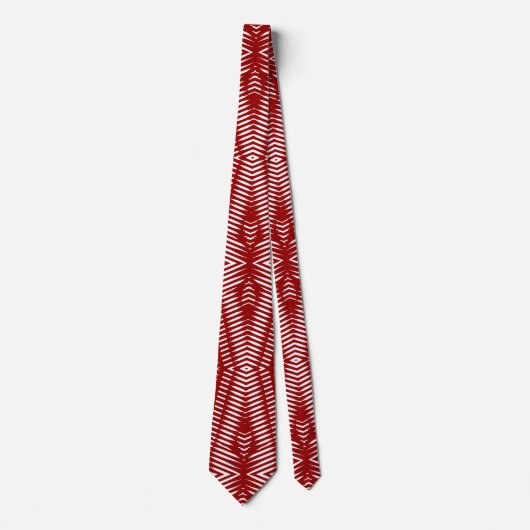 Neck Tie, ein mehrfarbiges Stoffmuster-Design Krawatte (Vorderseite)