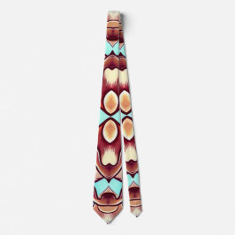 Neck Tie, ein mehrfarbiges Stoffmuster-Design Krawatte