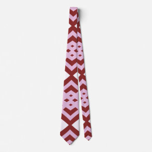 Neck Tie, ein mehrfarbiges Stoffmuster-Design Krawatte