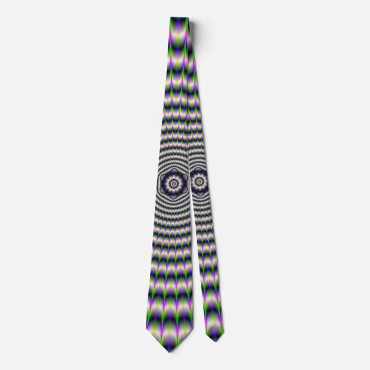 Neck Tie Floral Explosion Krawatte (Vorderseite)