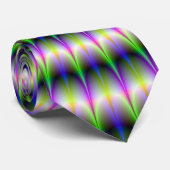 Neck Tie Floral Explosion Krawatte (Gerollt)