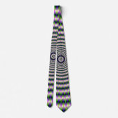 Neck Tie Floral Explosion Krawatte (Rückseite)