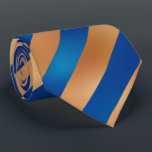 Neck Tie Gold and Royal Blue Stripes on Angle Krawatte<br><div class="desc">The design Gold and Blue Striped on an Angle is a nice tie to match that special folgender or work close or a gift for many special holidays or chance. - Sherry; Passions Fotogray by s.hallemeier Clipart by DB with POD license approval.</div>