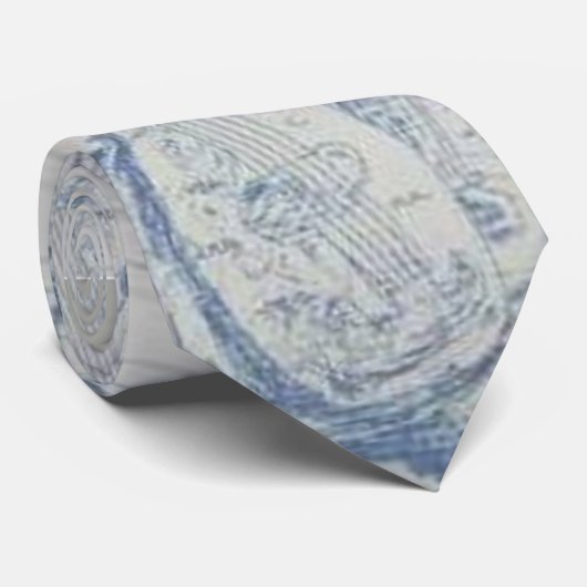 Neck Tie Greece Instruments Krawatte (Gerollt)