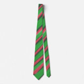Neck Tie Green & Red Krawatte (Vorderseite)
