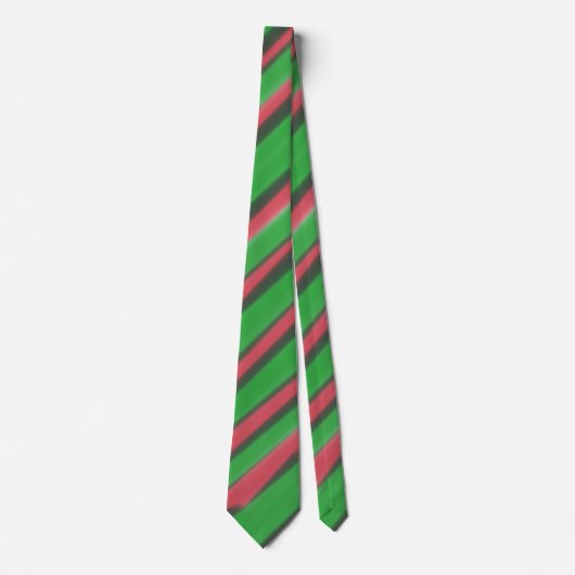 Neck Tie Green & Red Krawatte (Vorderseite)