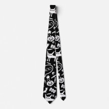 Neck Tie "Horror Night"
