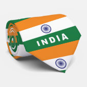 Neck Tie Indian Flag Krawatte (Gerollt)