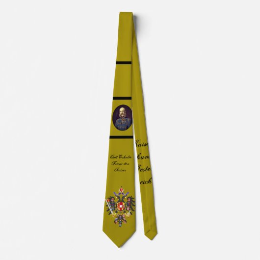Neck Tie "Kaisertum Österreich" Krawatte (Vorderseite)