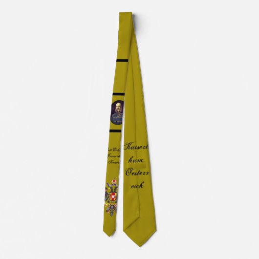 Neck Tie "Kaisertum Österreich" Krawatte (Rückseite)