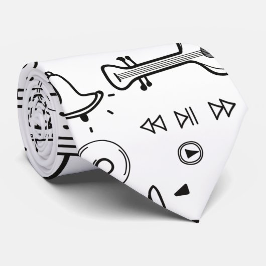 Neck Tie Krawatte (Gerollt)