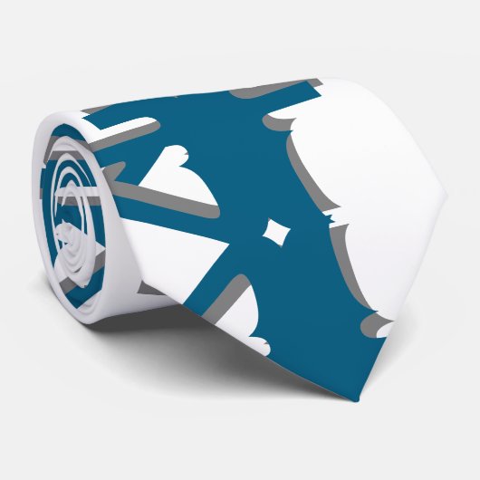 Neck Tie Krawatte (Gerollt)