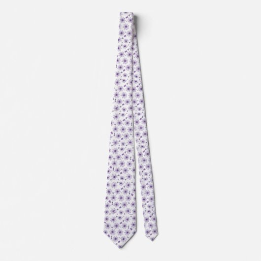 Neck Tie Lila Krawatte (Vorderseite)