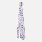 Neck Tie Lila Krawatte (Rückseite)