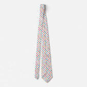 Neck Tie - Mehrfarbige Dreiecke Krawatte (Rückseite)