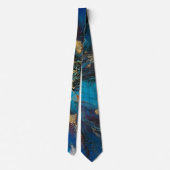 Neck Tie mit abstrakt Krawatte (Rückseite)