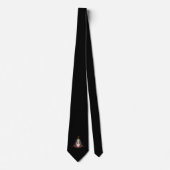 Neck Tie mit farbiger Stickerei Krawatte (Vorderseite)