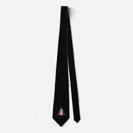 Neck Tie mit farbiger Stickerei Krawatte
