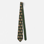 Neck Tie mit Grizzlybär Krawatte (Vorderseite)