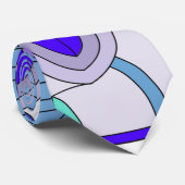 Neck Tie mit Kunst für Männer Krawatte (Gerollt)