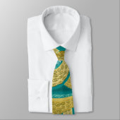 Neck Tie mit Octopus Modernes Design Krawatte (Gebunden)