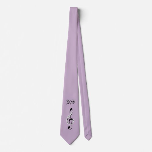 Neck Tie Musical (Personalize It) Krawatte (Vorderseite)