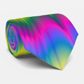 Neck Tie Neon Explosion Krawatte (Gerollt)