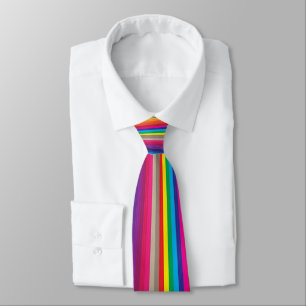 Neck Tie Pastell Uhr Krawatte