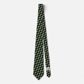 Neck Tie (schwarz) - Green Chameleon Krawatte (Vorderseite)