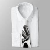 Neck Tie - Skull Design Krawatte (Gebunden)