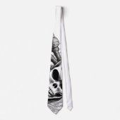 Neck Tie - Skull Design Krawatte (Vorderseite)