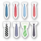 Neck Tie Stickers Aufkleber (Vorderseite)