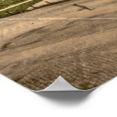 Neckar Bridge, Mannheim, Deutschland Poster (Ecke)