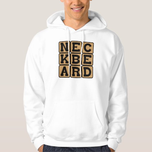 Neckbeard, Internet Meme Hoodie (Vorderseite)