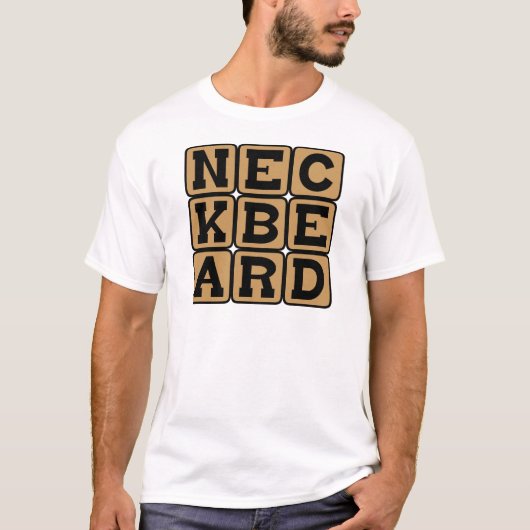 Neckbeard, Internet Meme T-Shirt (Vorderseite)